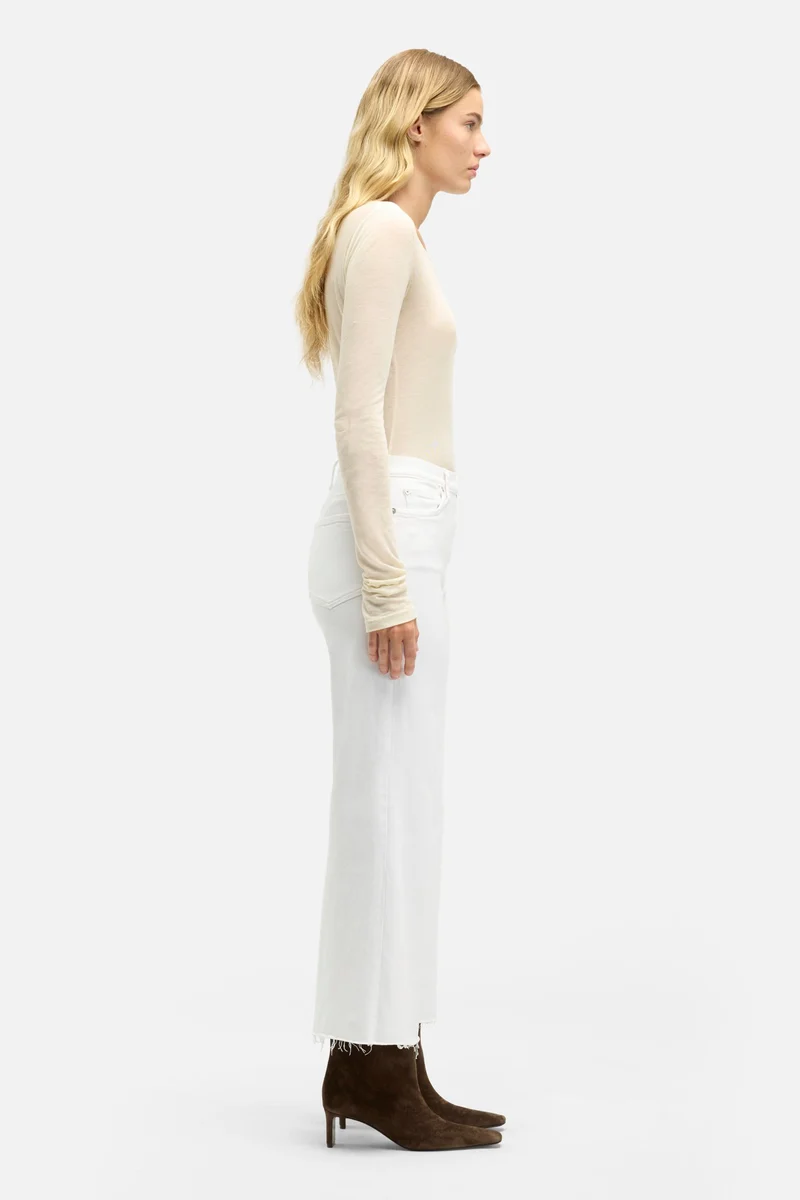 Luxe Vintage Ultra High Rise Cropped Jo in Soleil
