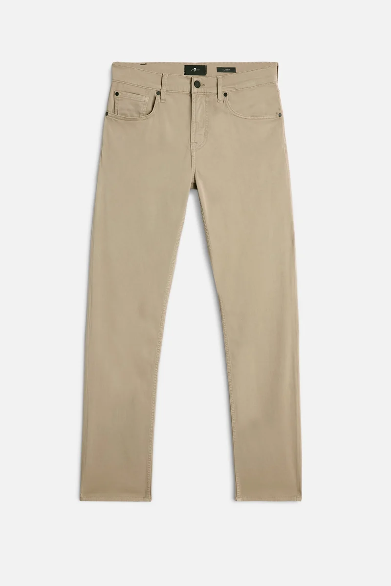 Luxe Performance Stretch Sateen Slimmy in Shadow Grey