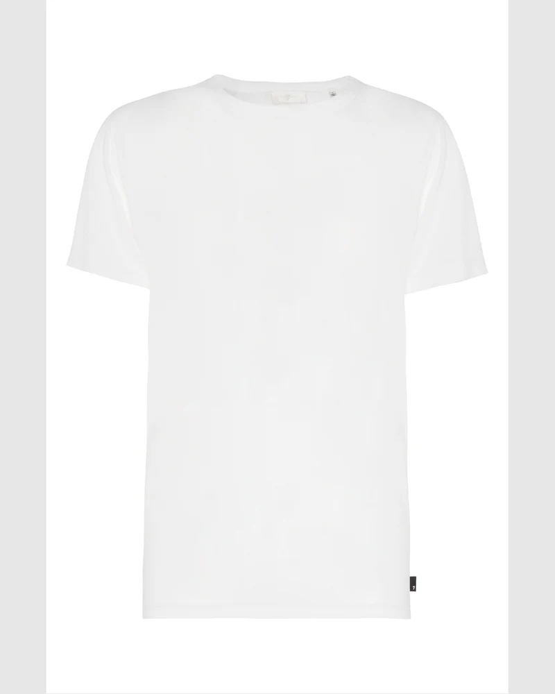 Featherweight Cotton Tee in White
