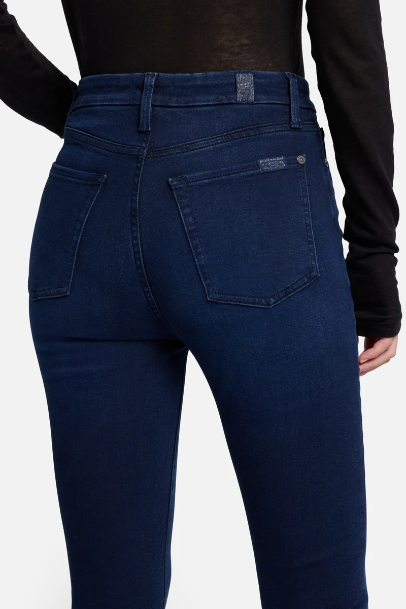 Slim Illusion High Waist Skinny in Twilight Blue