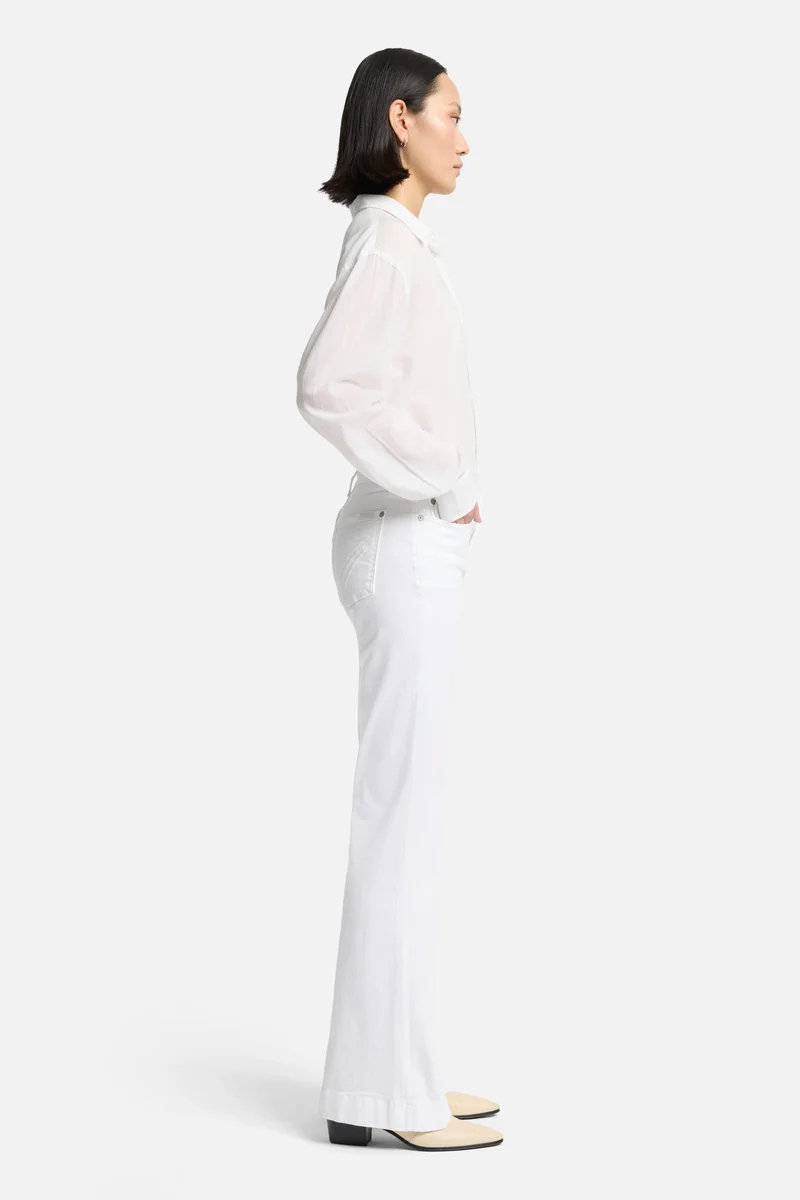 Slim Illusion Tailorless Dojo in Luxe White