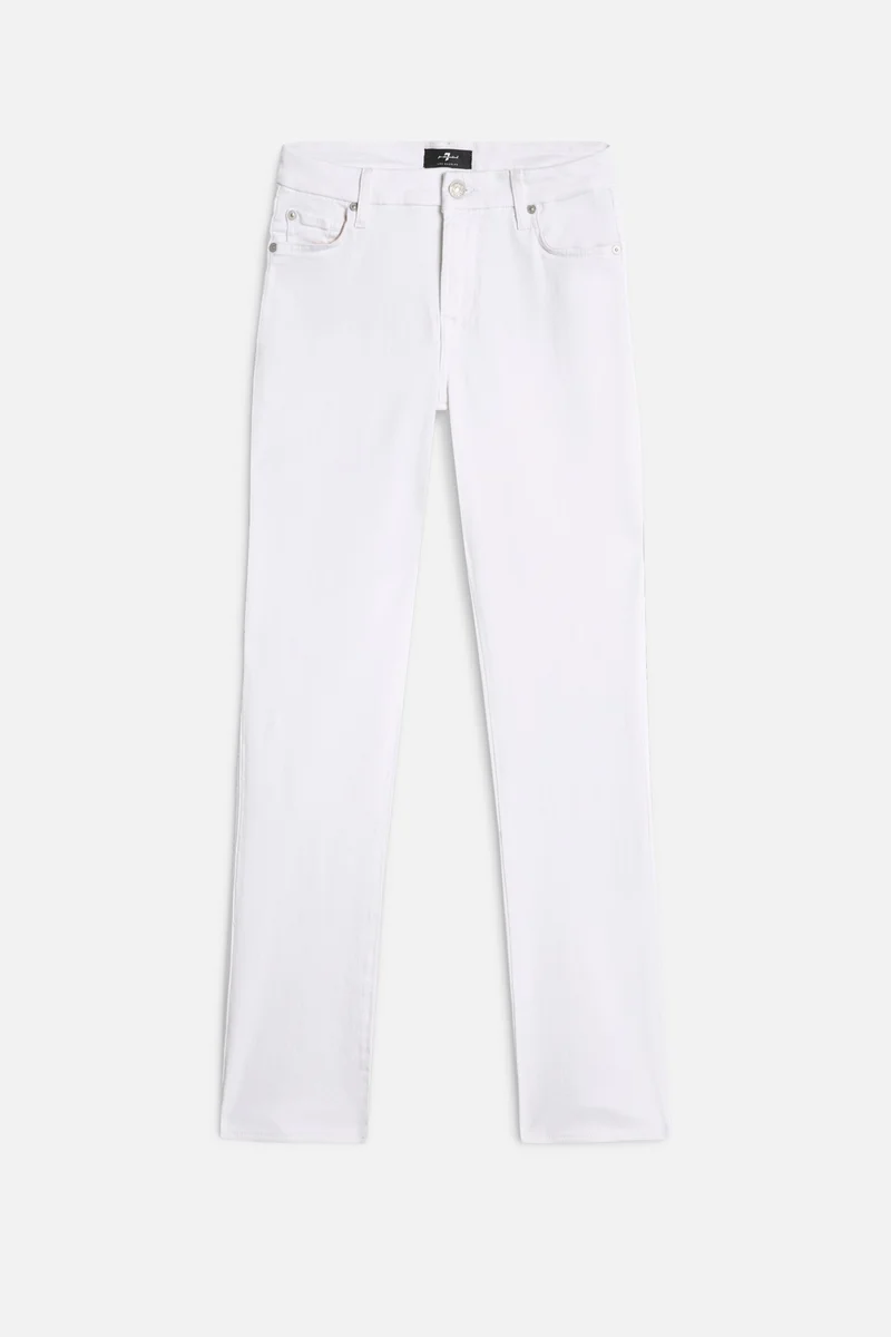 Slim Illusion Kimmie Straight in Luxe White