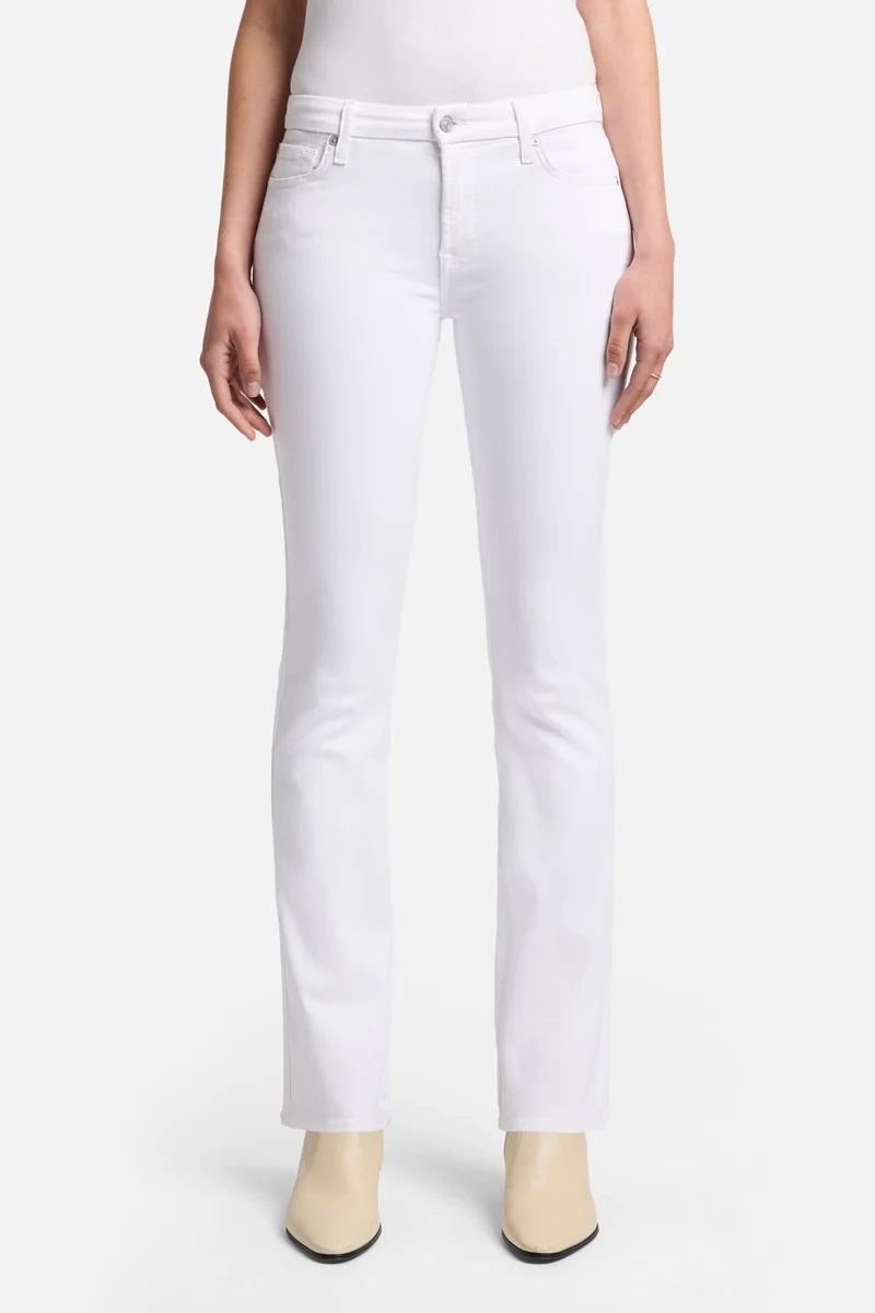 Slim Illusion Kimmie Straight in Luxe White