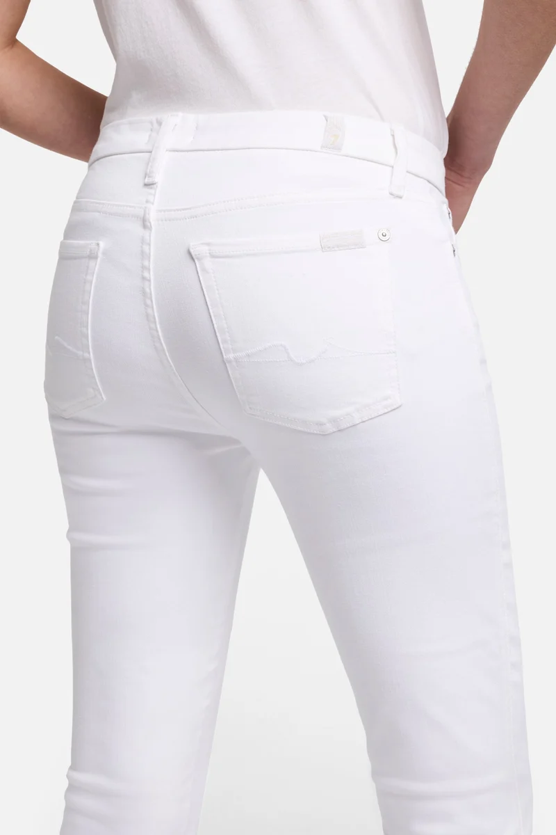 Slim Illusion Kimmie Straight in Luxe White