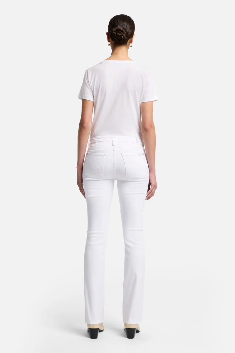 Slim Illusion Kimmie Straight in Luxe White
