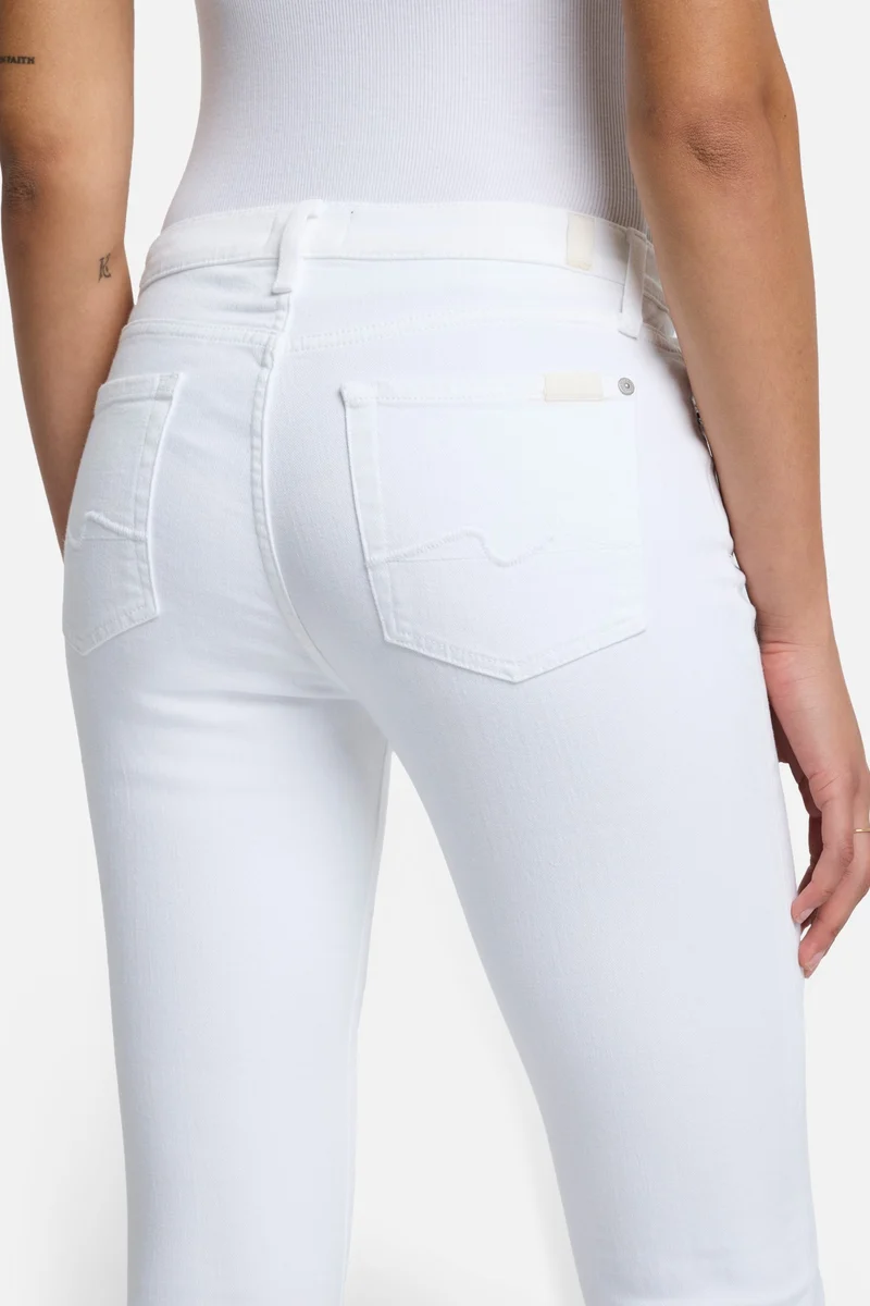 Broken Twill Josefina in White