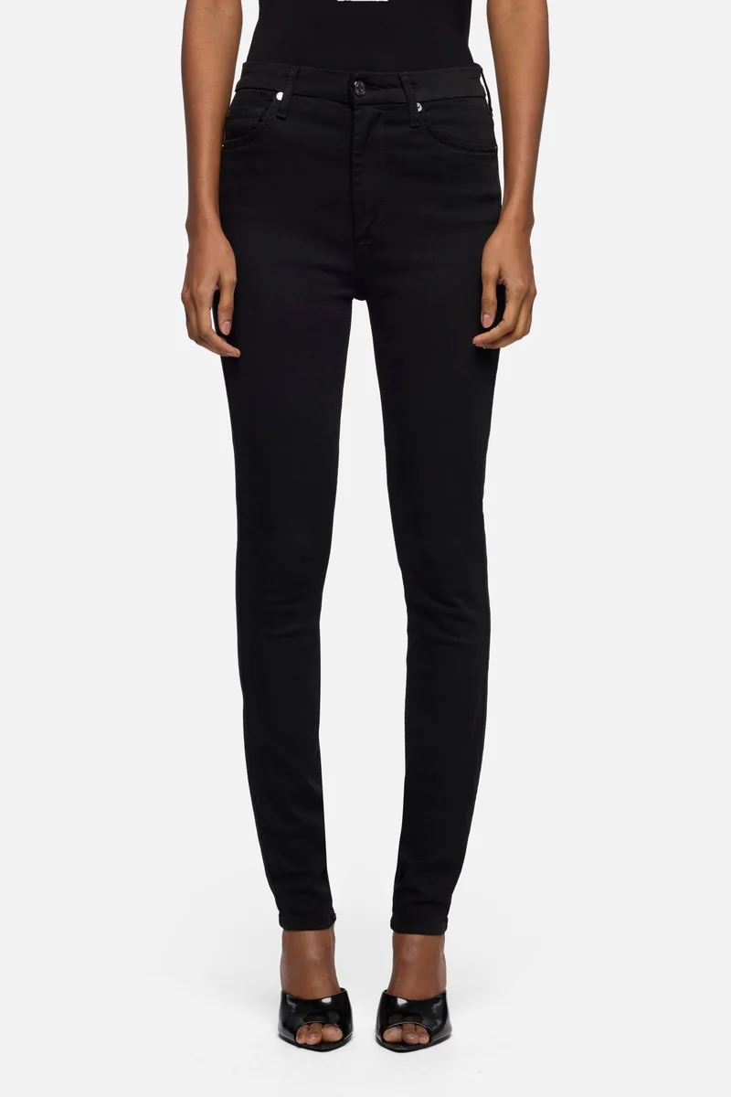 Slim Illusion Luxe High Waist Skinny in Black