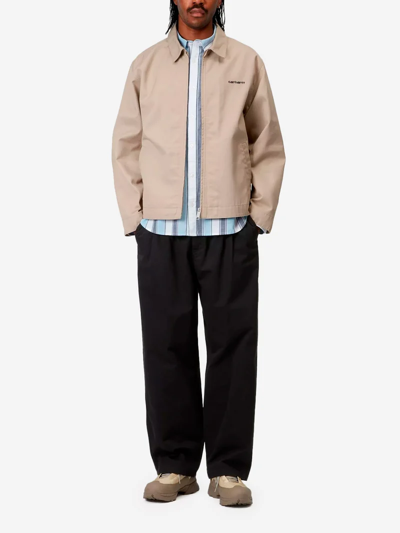 Pantaloni neri 'Marv' con pinces