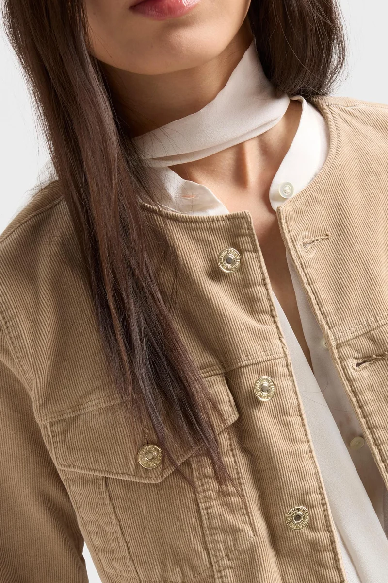 VICKY JACKET in Corduroy Winter Beige