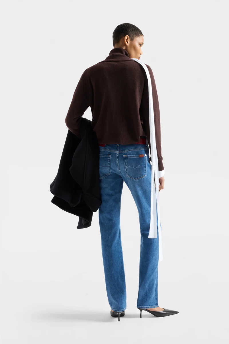 THE SLIM in Cashmere Denim Cloud