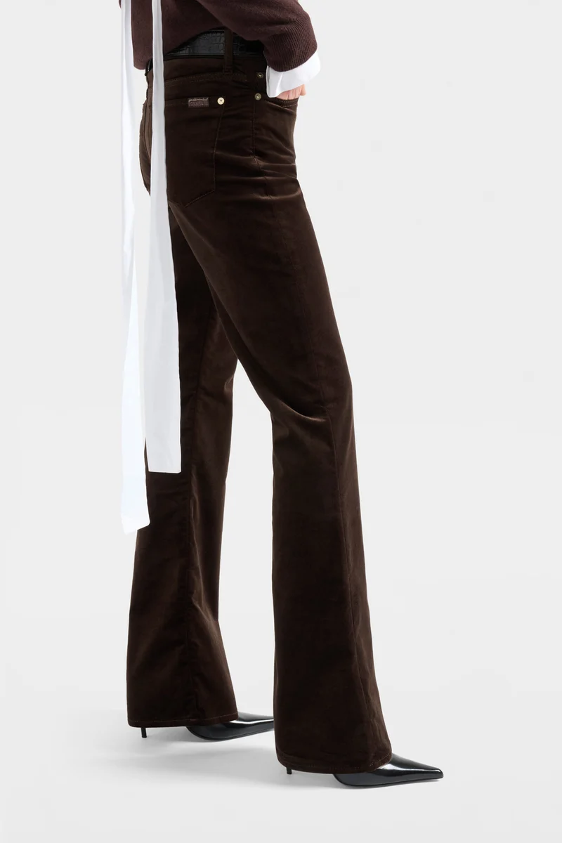 LEGGY BOOTCUT in Velvet Chocolate