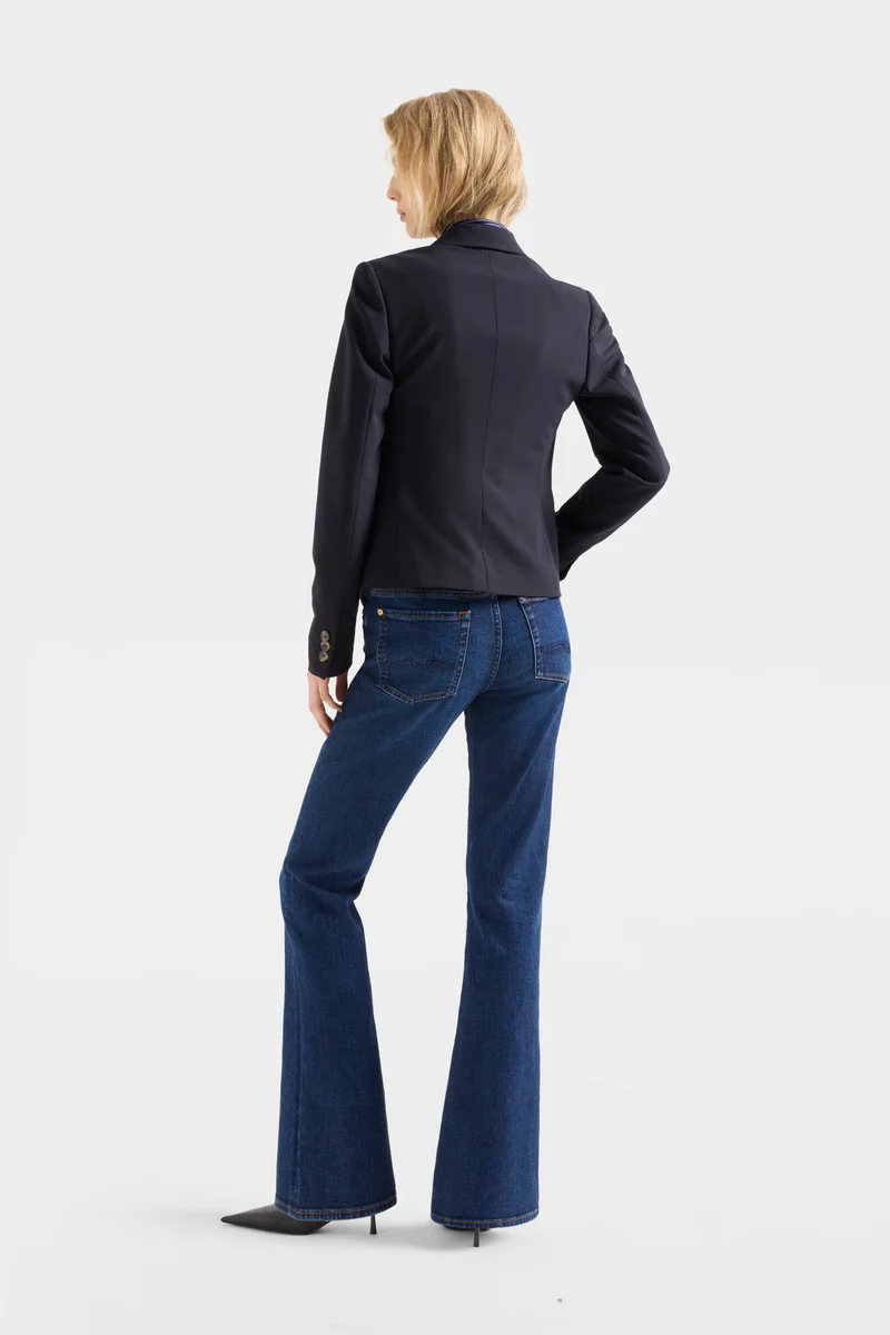LEGGY BOOTCUT in Cashmere Denim Could Night