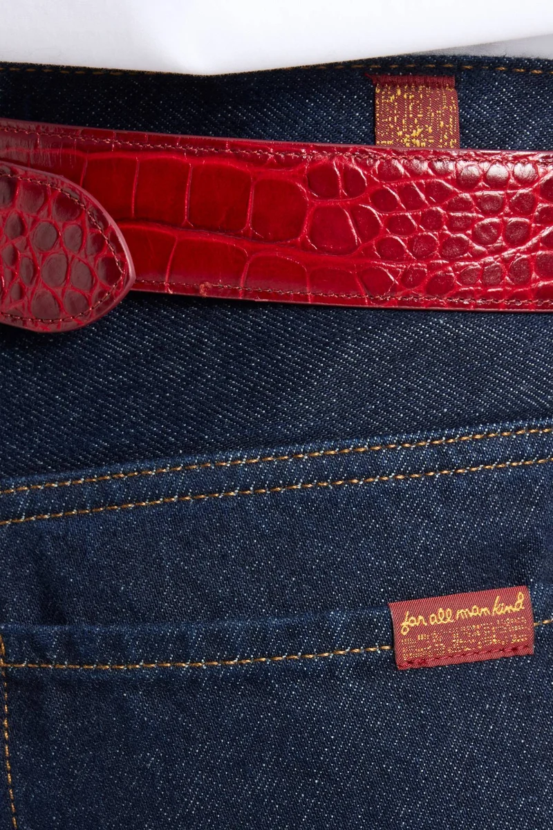 TESS TROUSER in Denim Iron Blue