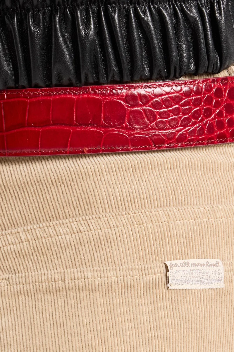 STOVEPIPE STRAIGHT in Corduroy Corduroy Winter Beige