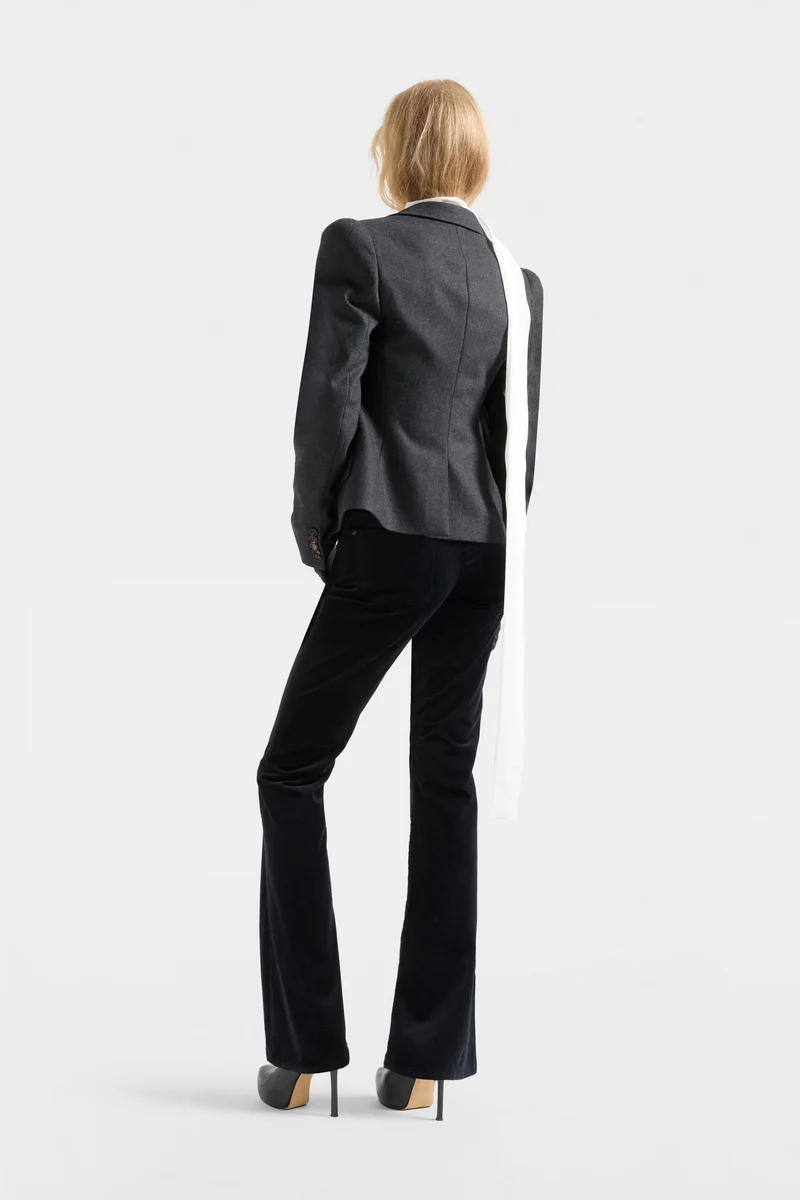 LEGGY BOOTCUT in Velvet Black
