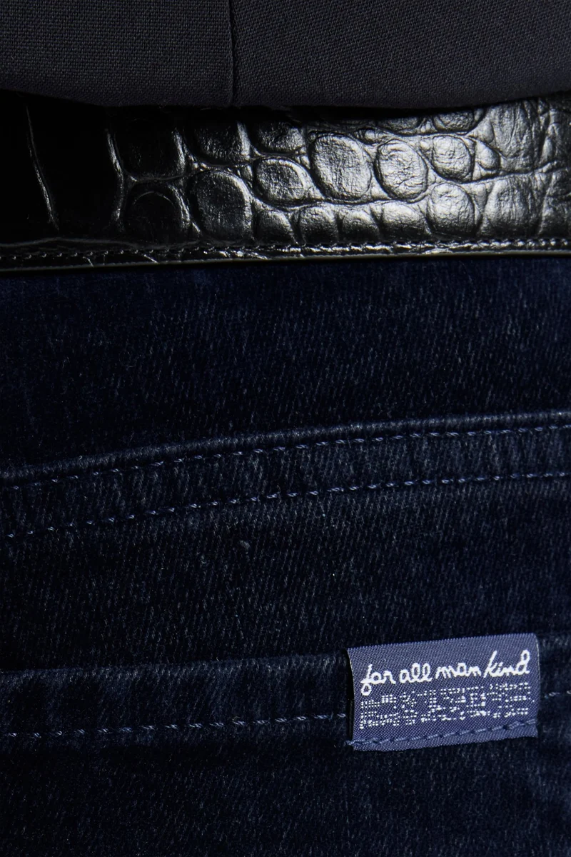 LOW STRAIGHT in Flock Denim Navy