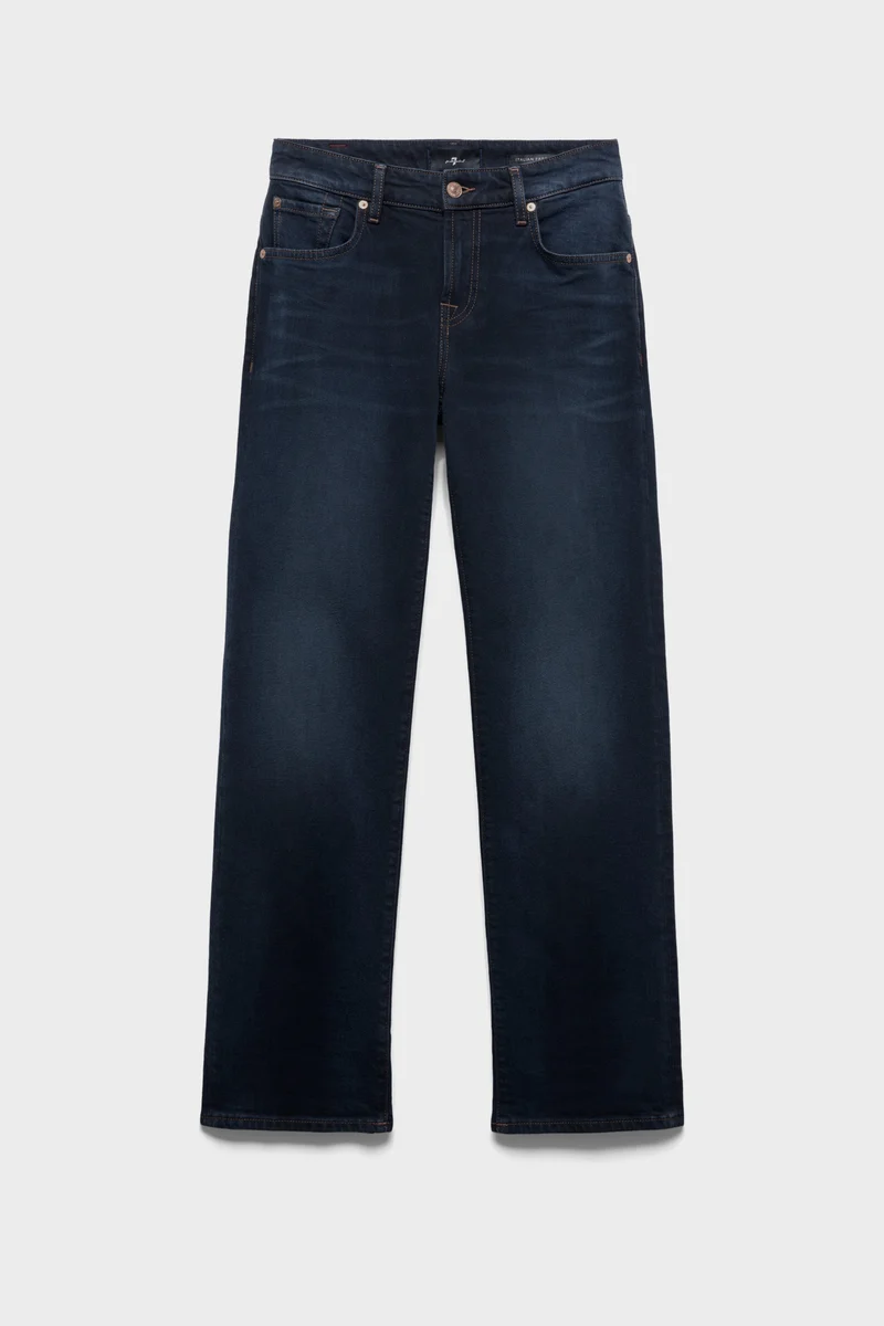 CALIE STRAIGHT in Denim Steel Dark