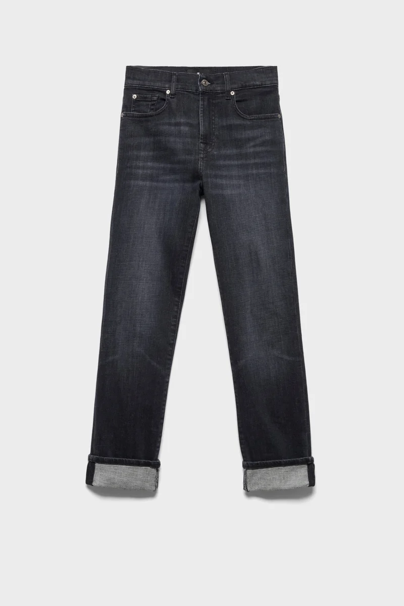 RELAXED SKINNY in Slim Illusion Carbon Storm