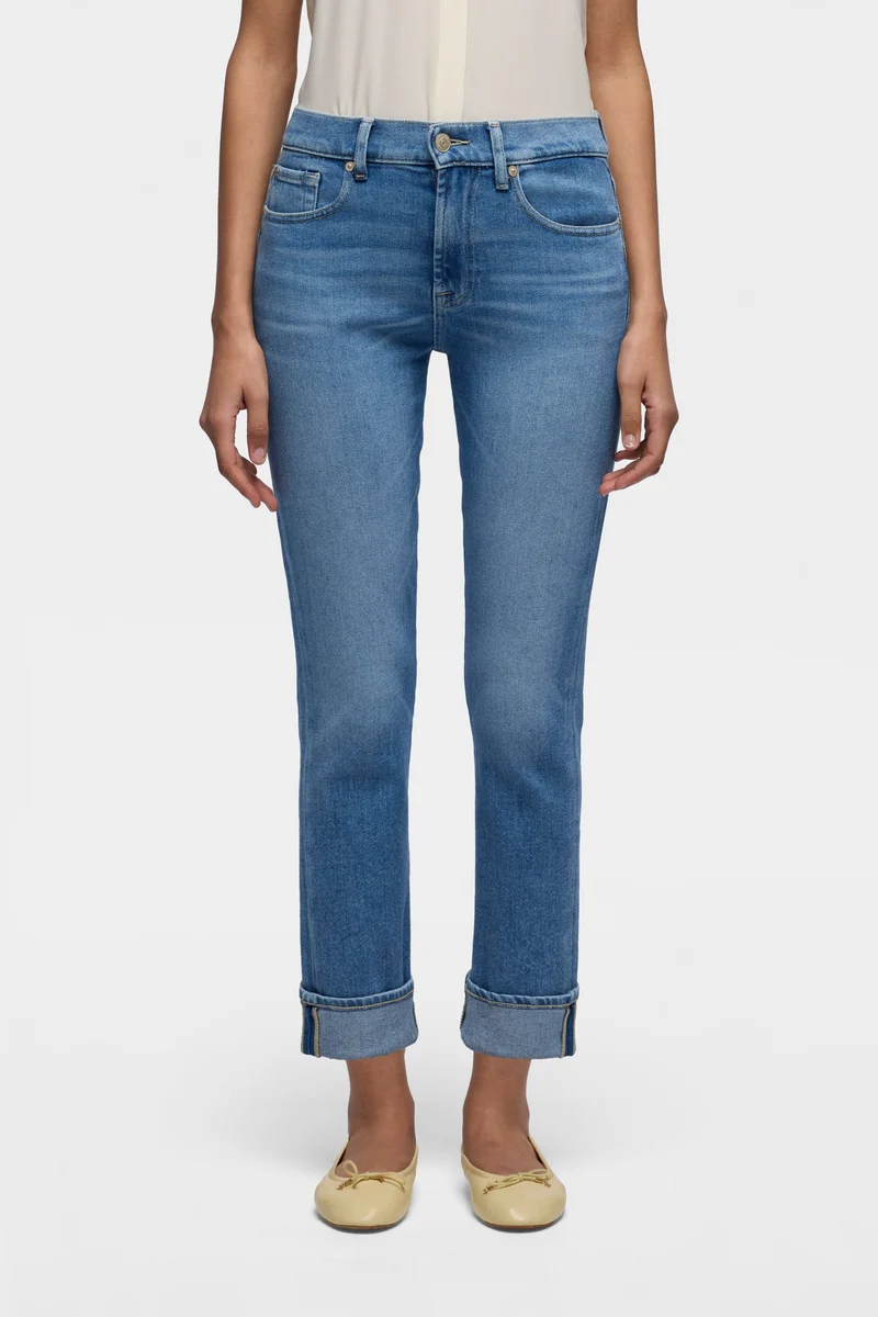 RELAXED SKINNY in Slim Illusion Bluehaven