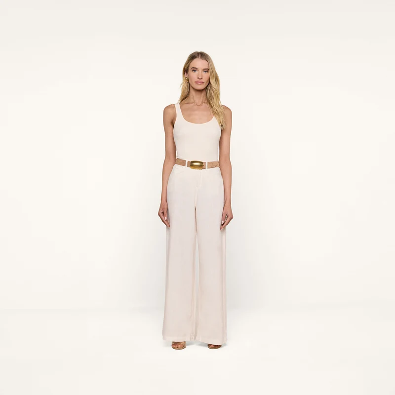 Amara Linen Wide-Leg Pant