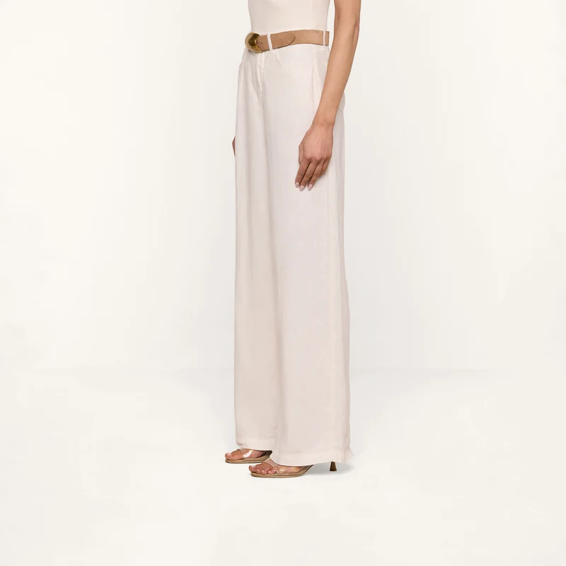 Amara Linen Wide-Leg Pant