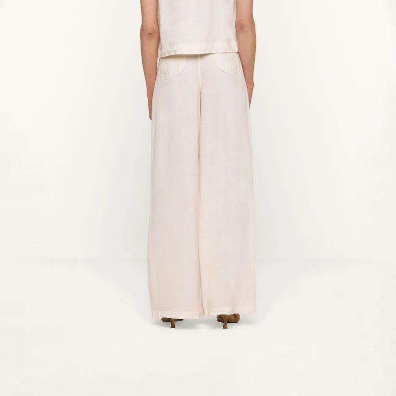Amara Linen Wide-Leg Pant