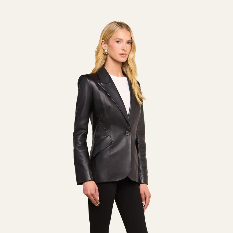 Chamberlain Leather Blazer