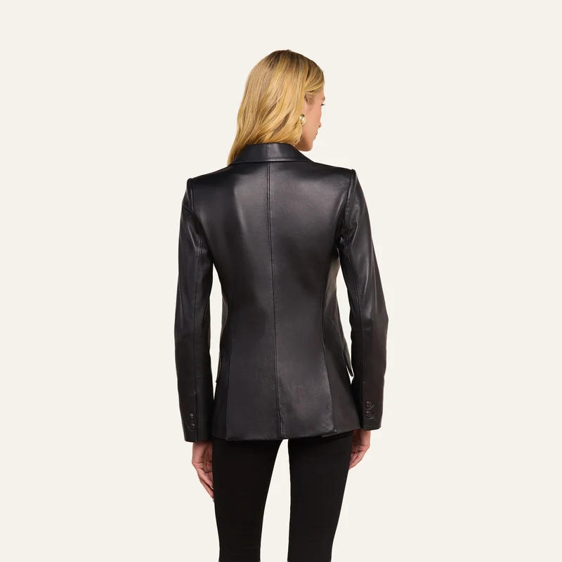 Chamberlain Leather Blazer