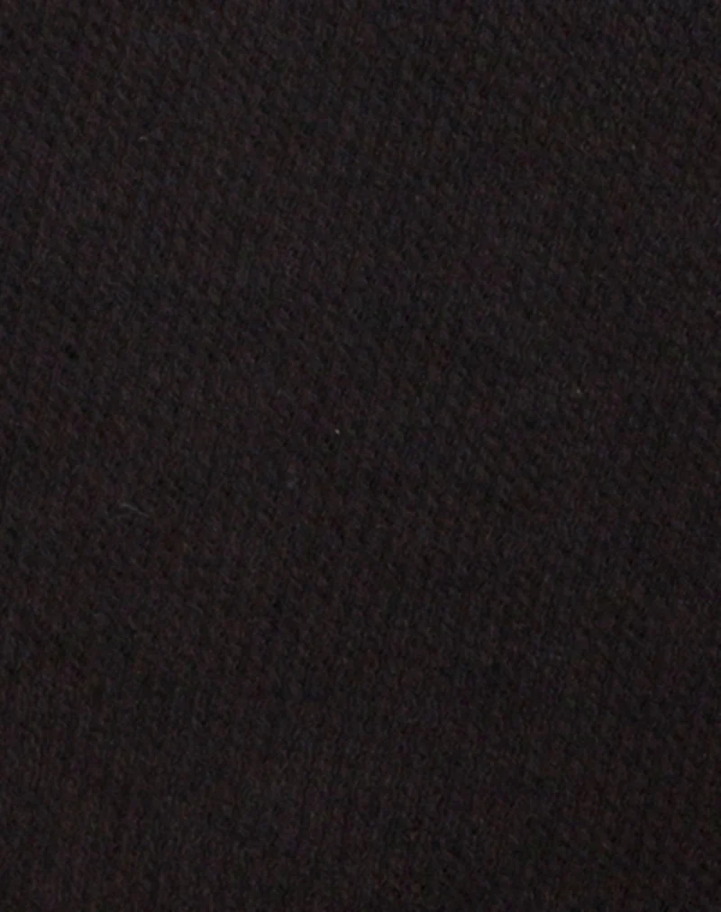 Kyla Bikiniunterteil in Schwarz Mini Rib
