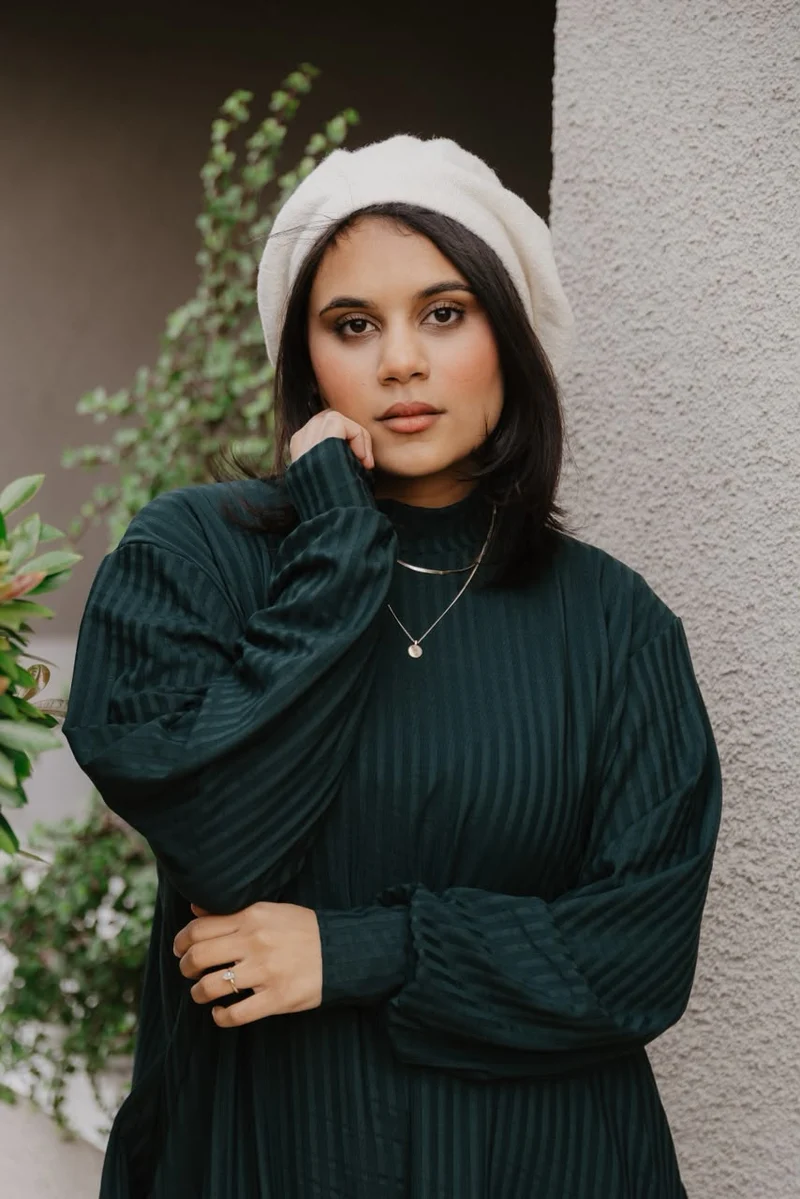 Ribknit Set- Teal Green