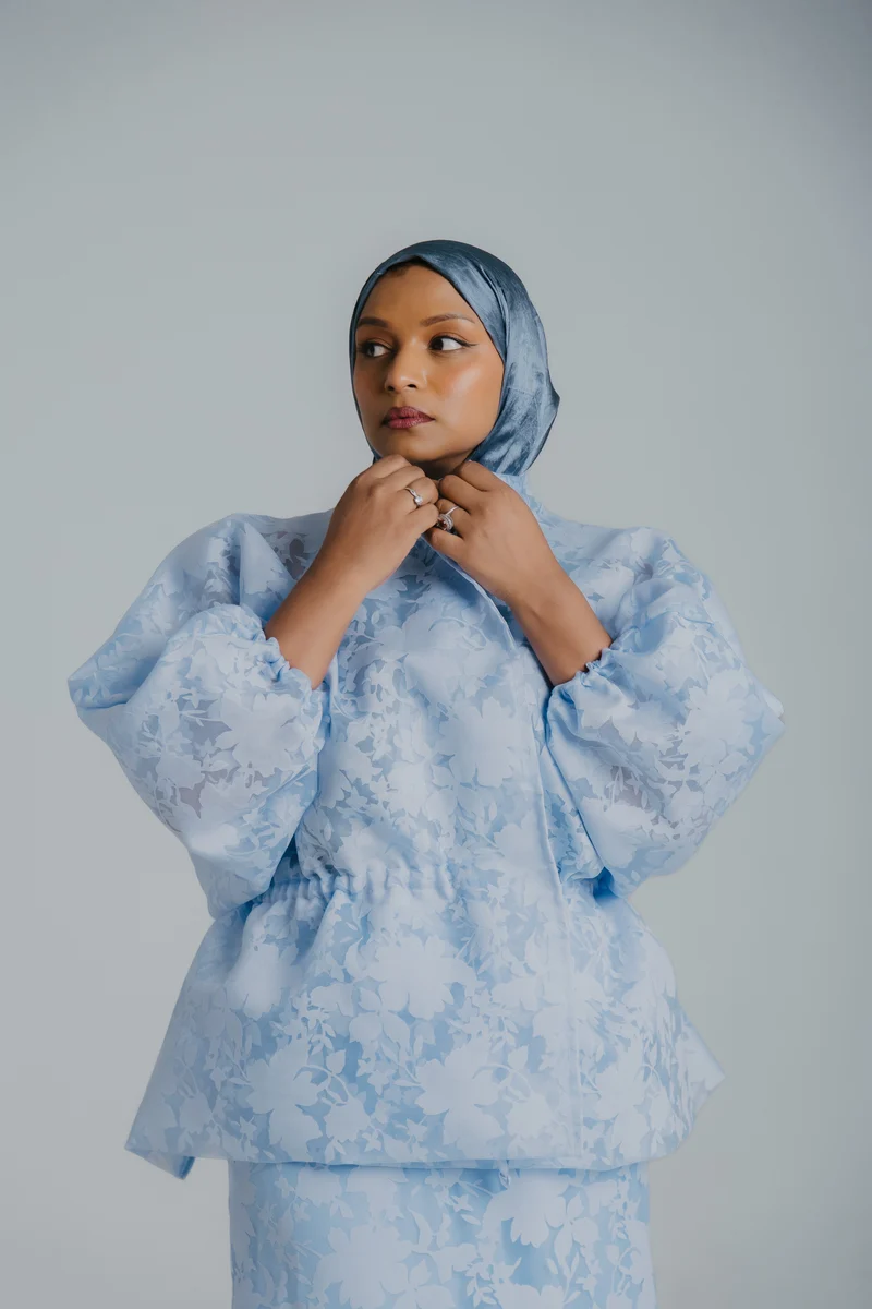RANIA SET-PERIWINKLE BLUE