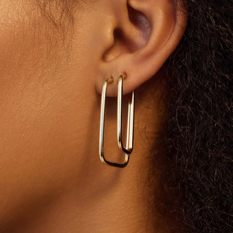 Beloro Jewels La Rinascente damen Creolen 375 Gold BO360058