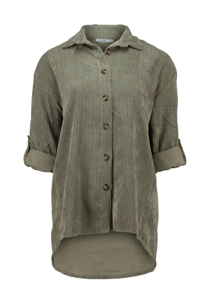 Cordbluse Damen Ro44bina