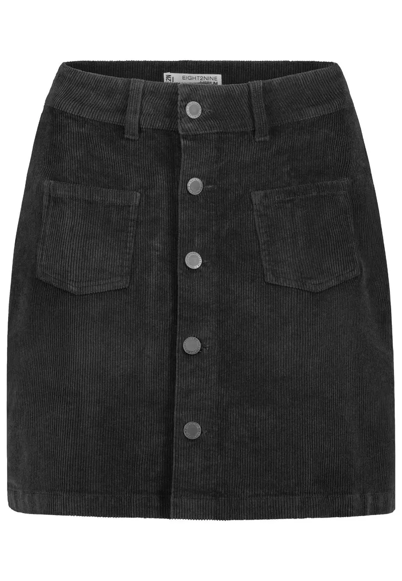 Authentic Style Mini Rock mit Knopfleiste