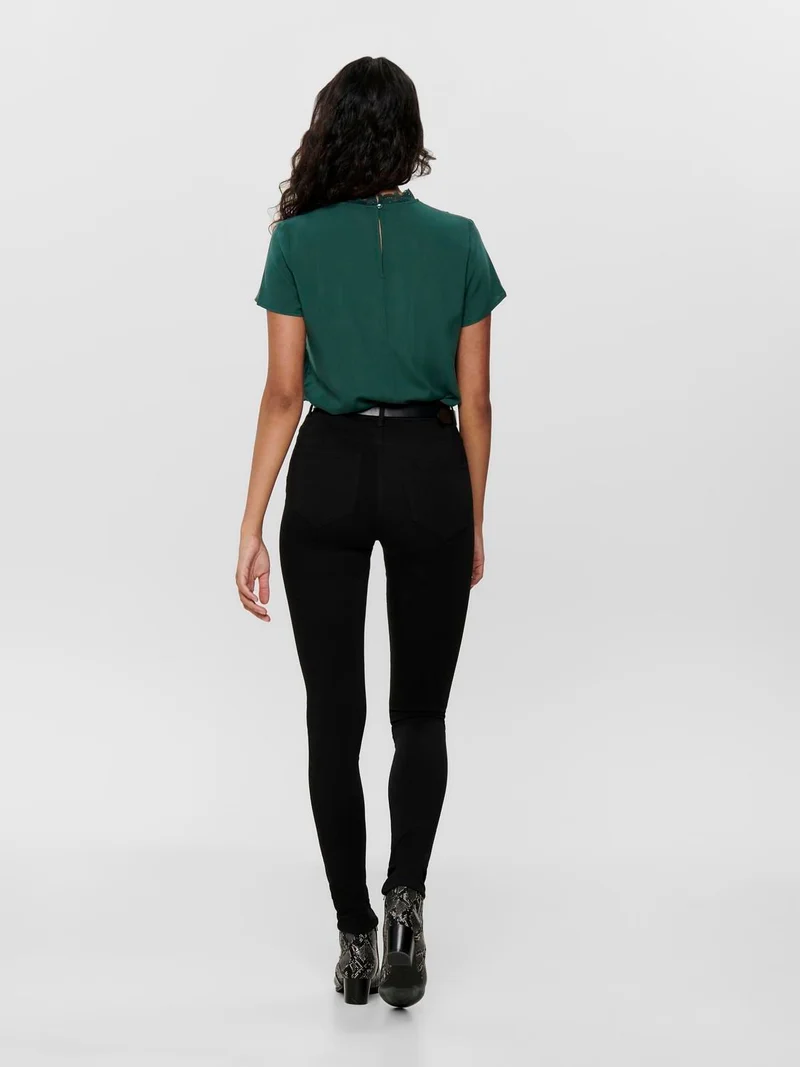 ONLY Skinny Jeans Damen schwarz
