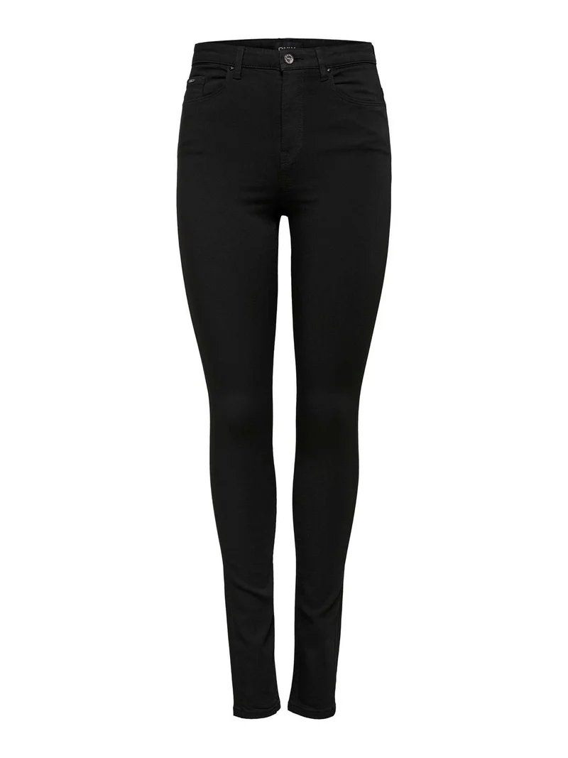 ONLY Skinny Jeans Damen schwarz