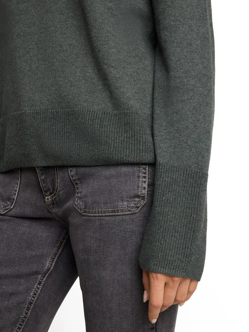 Strickpullover mit Kaschmir-Anteil