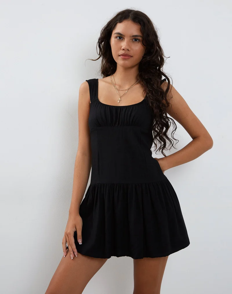 Nihao Minikleid in Schwarz