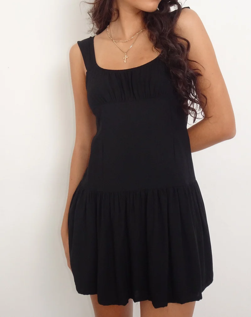 Nihao Minikleid in Schwarz
