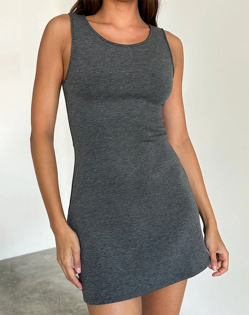 Onami Minikleid in Grau