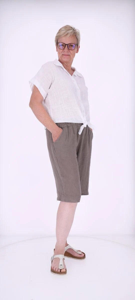LEMON SRL Leinenshort Damen