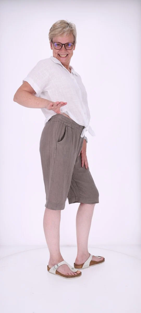 LEMON SRL Leinenshort Damen