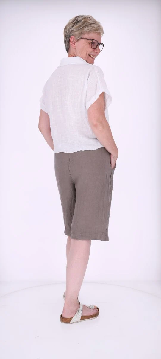 LEMON SRL Leinenshort Damen