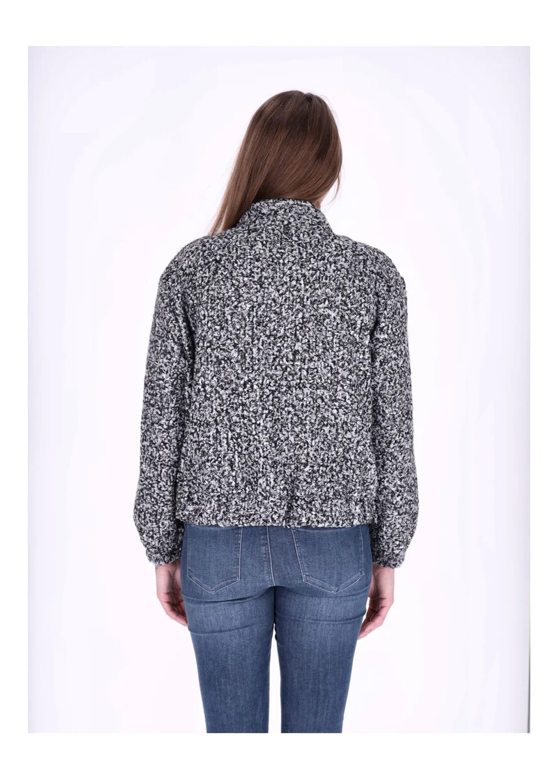Bundjacke Damen Bouclé