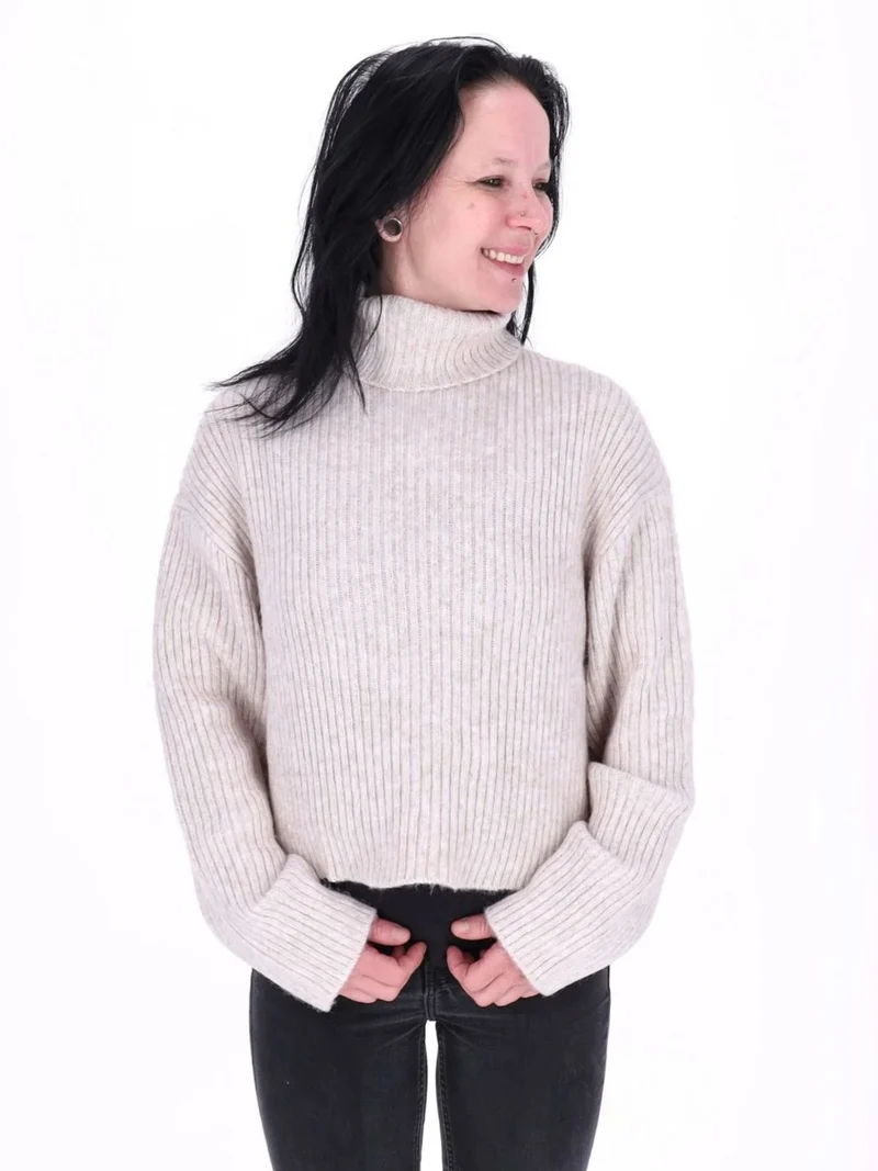 Damen Rollkragenpullover ONLMELANIE – weich, warm & zeitlos elegant