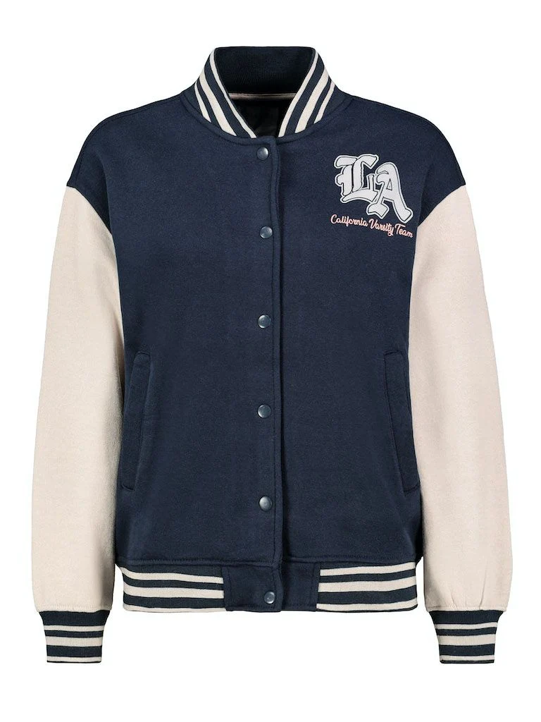 Authentic Style Sweat College Jacke Oversize