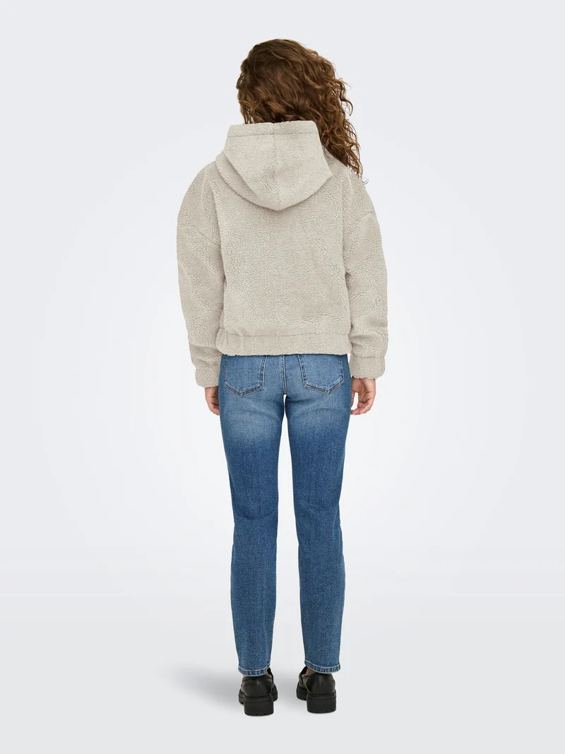 ONLY Teddy Kapuzen-Jacke Damen
