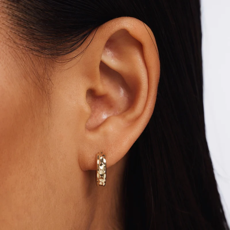 Isabel Bernard Rivoli Laura 14 Karat | Gold Reif-Ohrringe IB360143