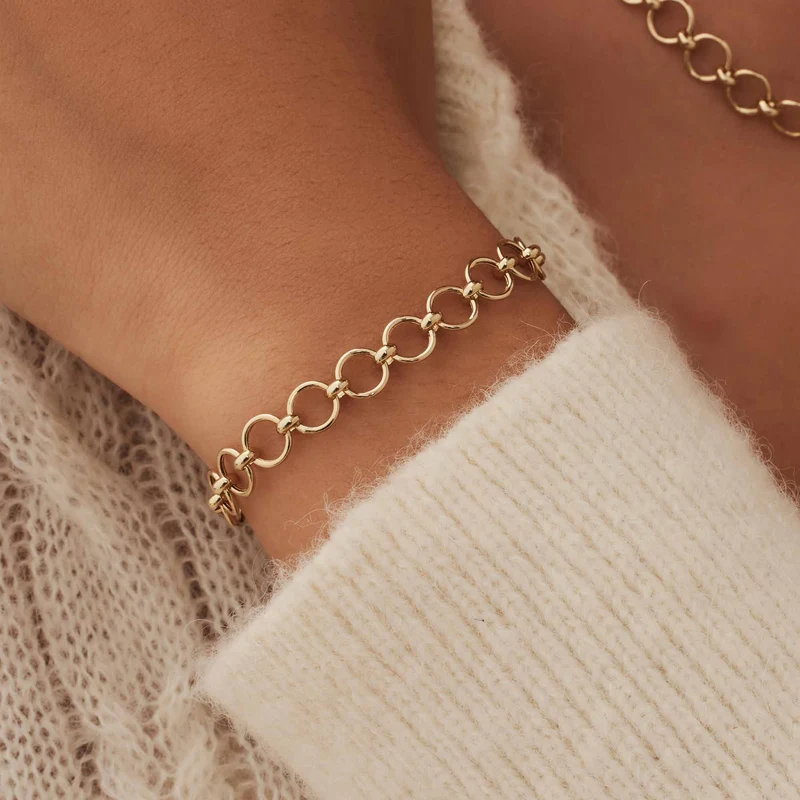 Isabel Bernard Belleville Axelle 14 Karat | Gold Kette Armband IB320136