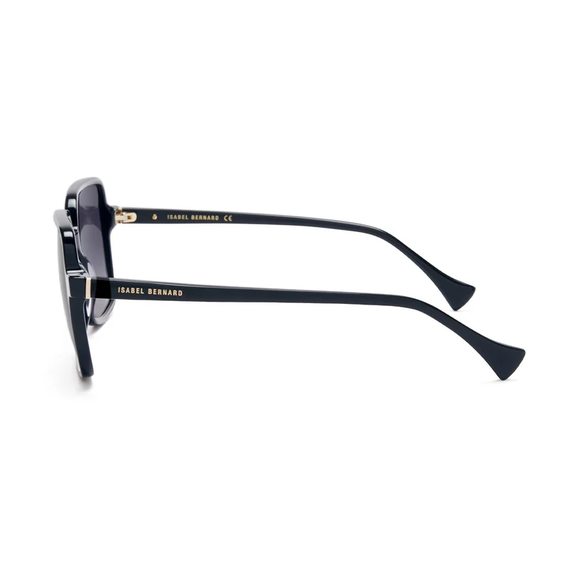 Isabel Bernard La Villette Rene Schwarz Quadratisch Sonnenbrille IB400000-01-01